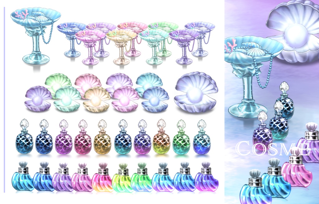 【動く背景】マーメイドリトリート【Vtuber向け】