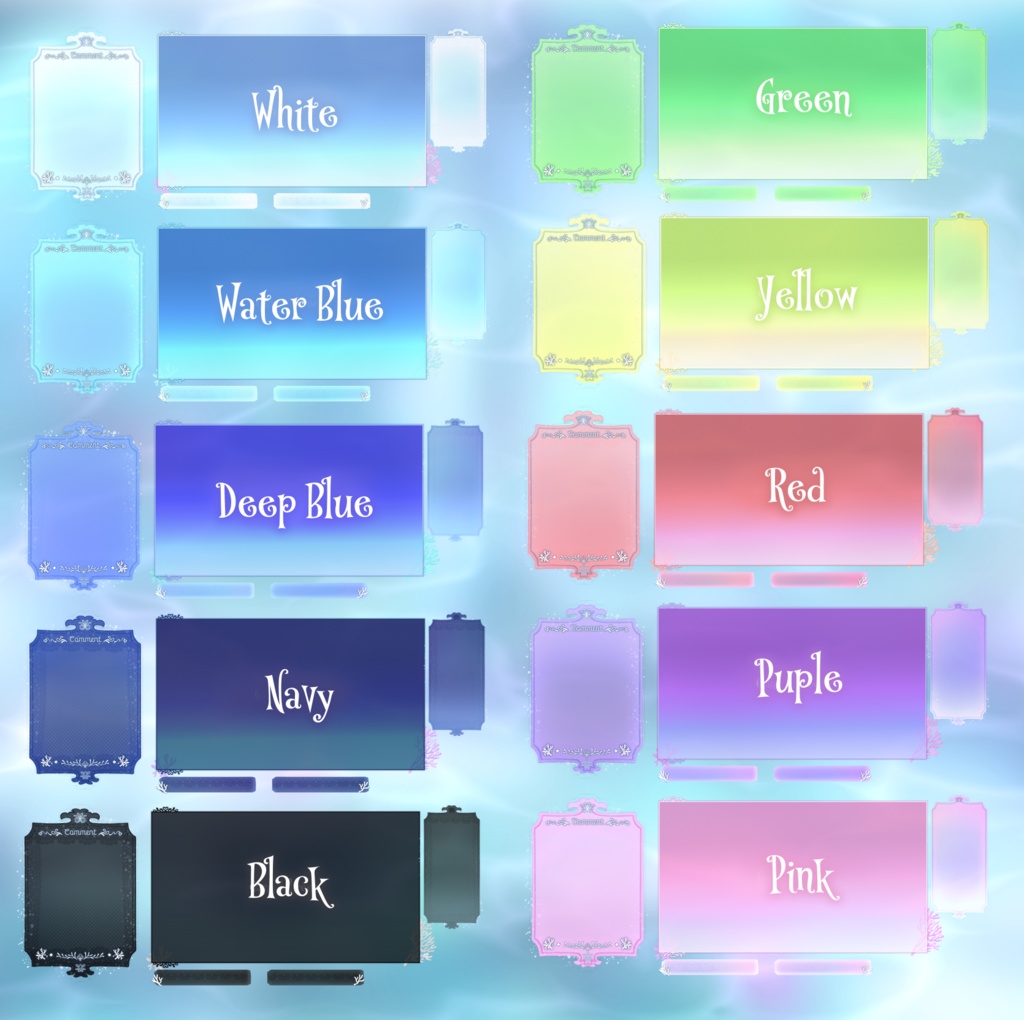 【動く背景】マーメイドリトリート【Vtuber向け】