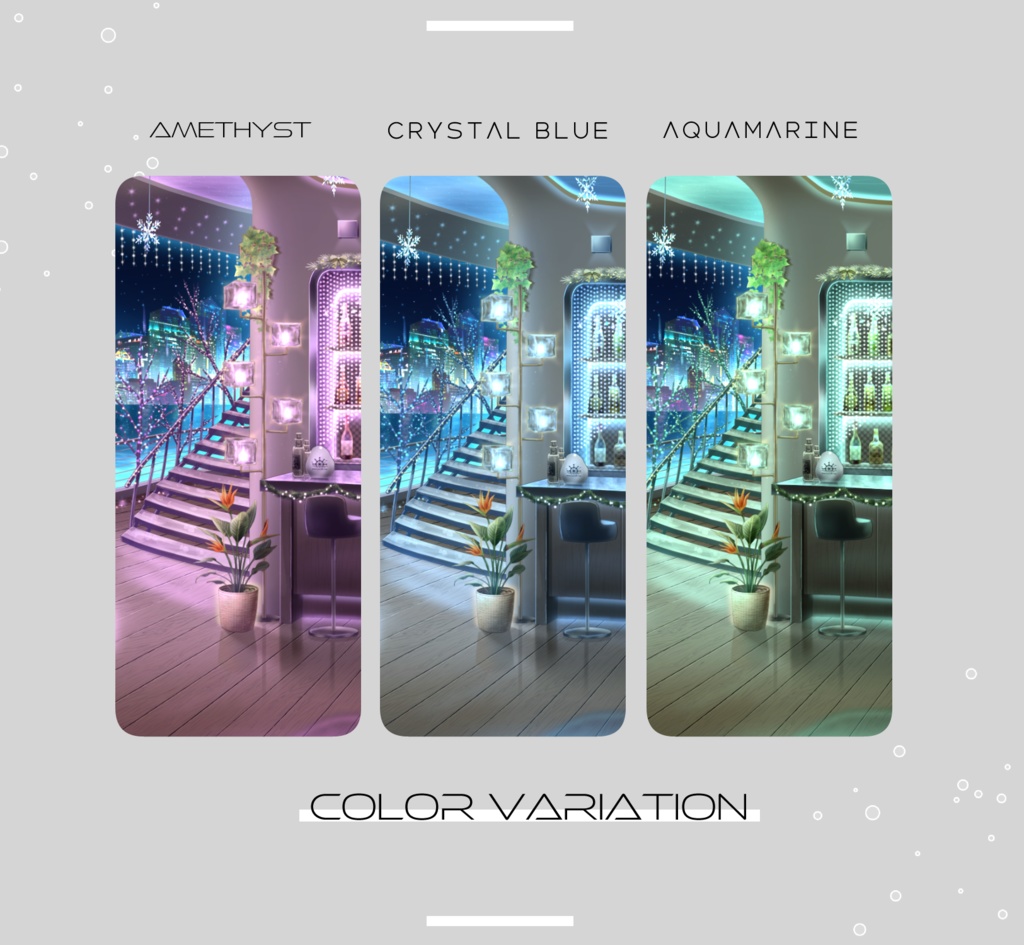 【🔥24H限定🔥1万円OFF】冬イルミネーション-ステラクルーズ-【動く背景】