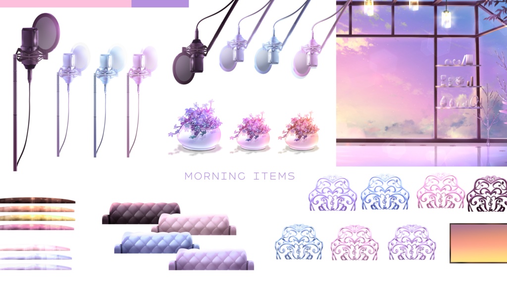 【👑人気No.5】空と暮らすグラスルーム【動く背景】