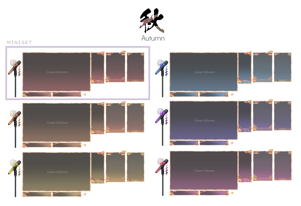 【動く背景】四季彩の歌舞台【🎤歌枠・和風ライブステージ】