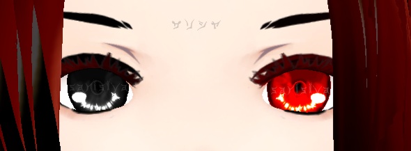 【瞳】 カッコいい瞳のテクスチャ 【Vroid】