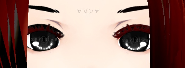 【瞳】 カッコいい瞳のテクスチャ 【Vroid】