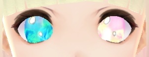 🌷瞳🌷 ゆめかわいい瞳のテクスチャ 🌷Vroid🌷 無料だよ( ⁎ᵕᴗᵕ⁎ )【アレンジVer.】