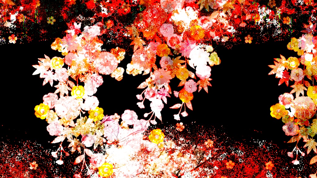 【著作権フリー】 桜和風01 【無料だよˉ̡̠̭̭"( ⑉¯ །། ¯⑉ )ˉ̡̠̭̭"太っ腹~(自分で何言っとんじゃろ。こいつは)】