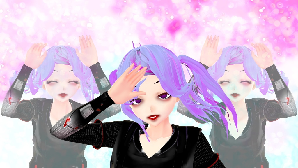 【無料】 髪の毛テクスチャ 4種類