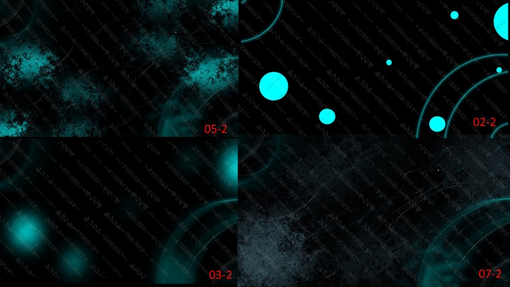 ◎おしゃれな波紋💧~背景~◎