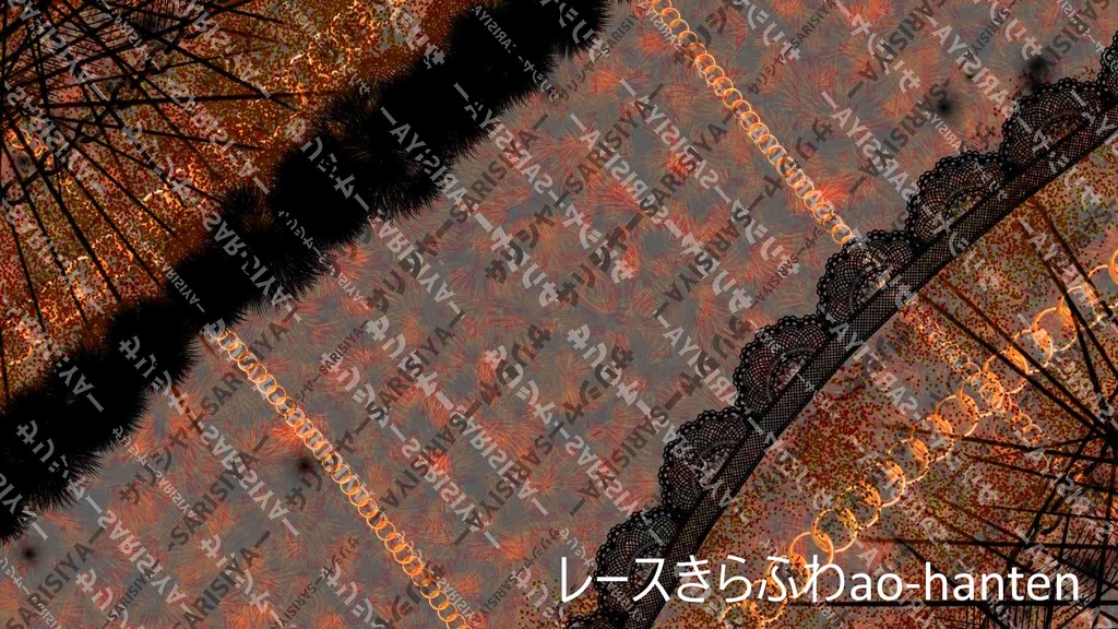 💗V系×ロリ-タ💗 で ✨きらめき背景✨ 有料Ver