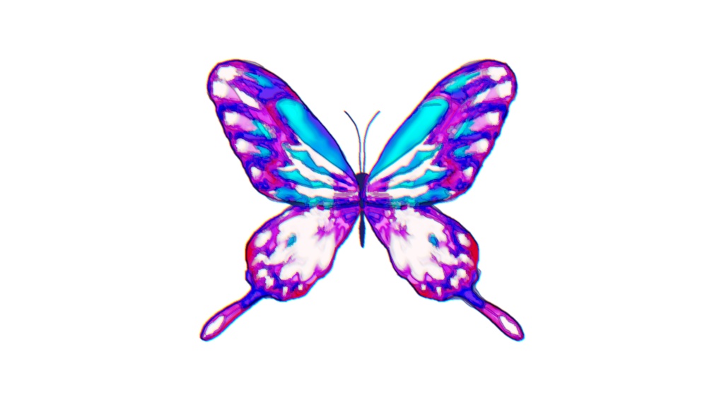 🦋蝶々🦋Butterfly🦋 透過素材だよ!!