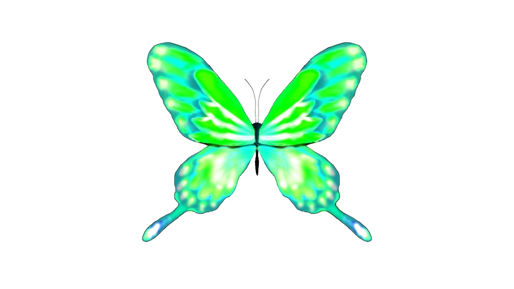 🦋蝶々🦋Butterfly🦋 透過素材だよ!!