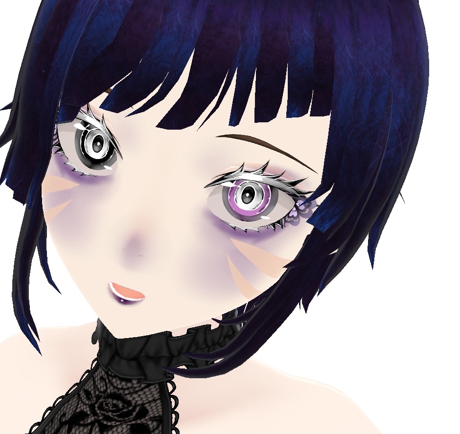 【オリキャラ】 💜モデル名:シャーク💜 【ドレス】【髪の毛】【💜テクスチャのみもありますよ💜】