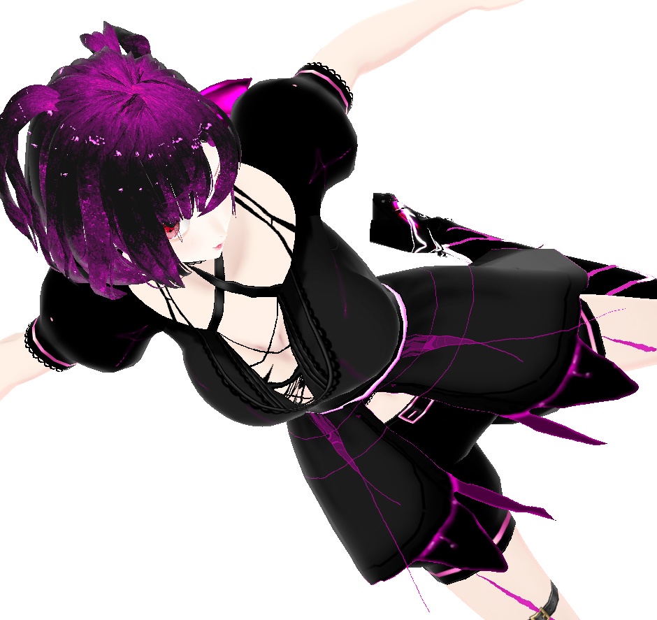 💜 R18OK 💜 オリジナル3Dモデル 💗 デビーナ 💗 pmx/vroid/vrm