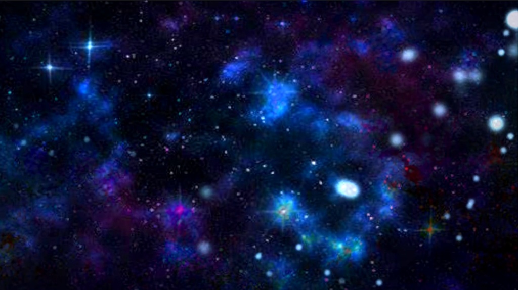  エフェクト　💙　宇宙空間　×　蛍　💙