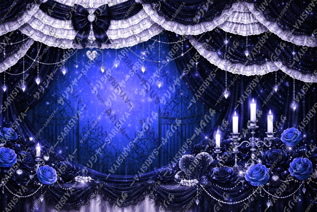 💜 ゴシック背景 💜商用利用OK👈※「サリシヤ」かここのURLを入力で※