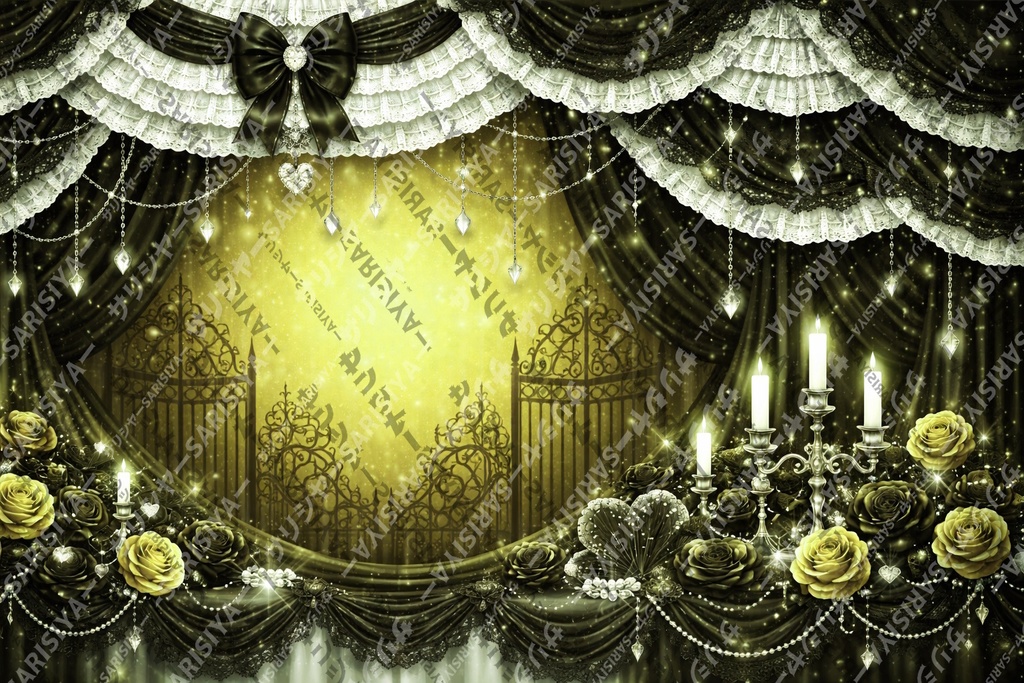 💜 ゴシック背景 💜商用利用OK👈※「サリシヤ」かここのURLを入力で※