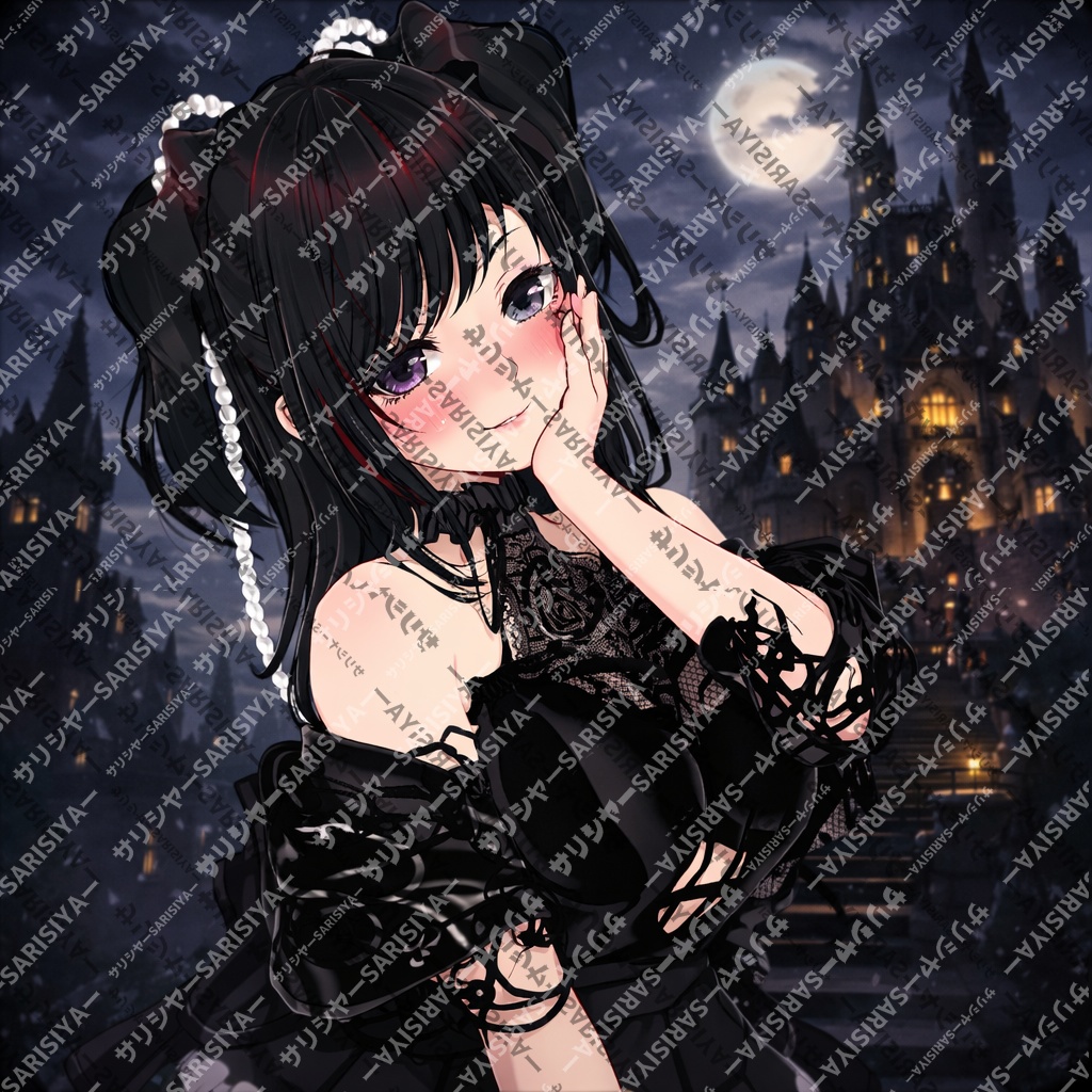 💜 クロス 💖 商用利用OK👈※「サリシヤ」かここのURLを入力で※