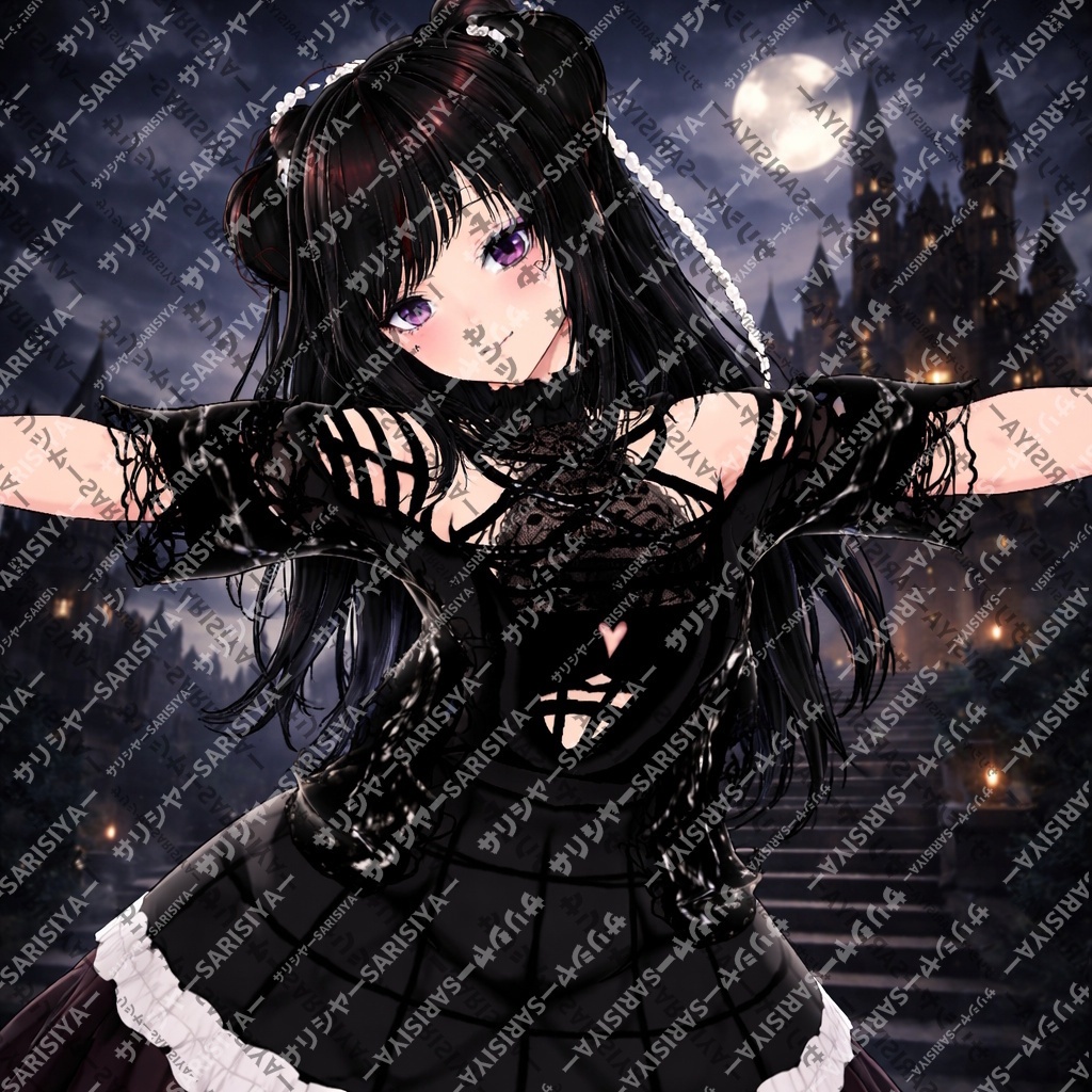 💜 クロス 💖 商用利用OK👈※「サリシヤ」かここのURLを入力で※