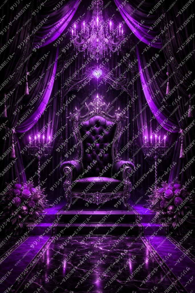 💖 女王様 💖をイメージした背景💖