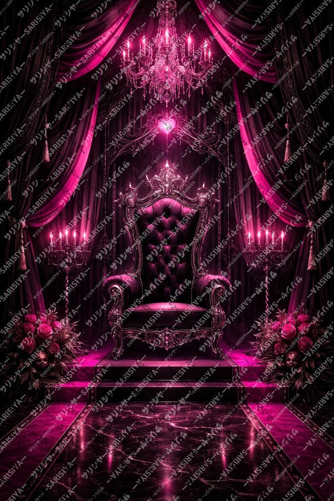 💖 女王様 💖をイメージした背景💖