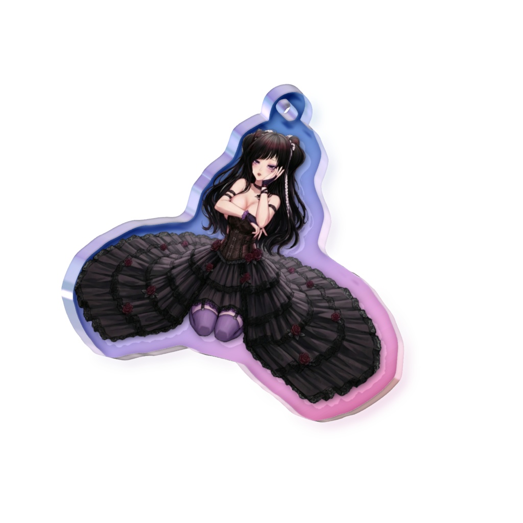アクリルキーホルダー　 ⋆⸜♱⸝‍⋆クロス⋆⸜♱⸝‍⋆