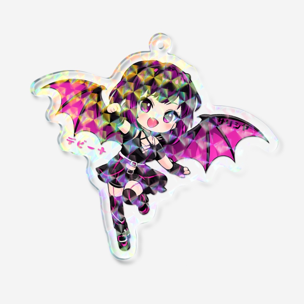 デビーナ 💘 ホログラムアクリルキーホルダー