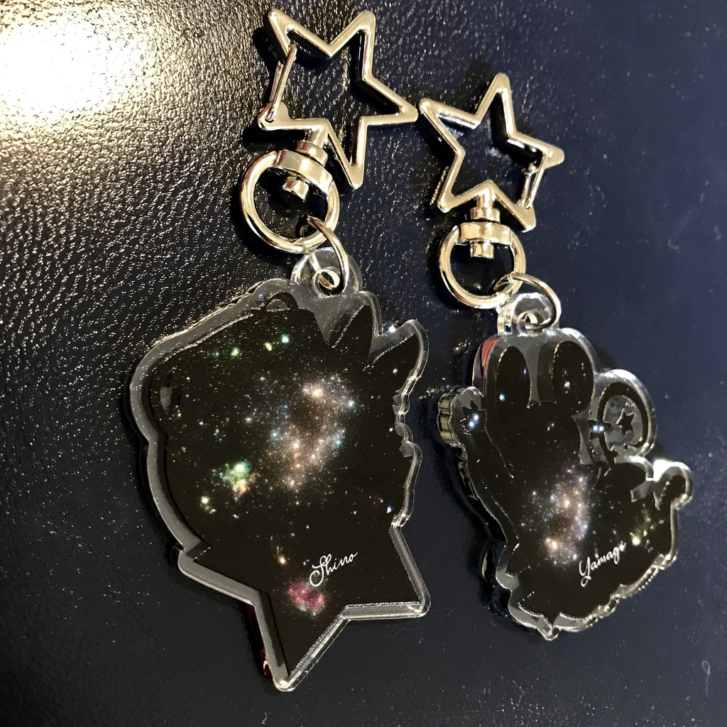 シノちゅ&ヤマちゅ★お星さまアクキーセット