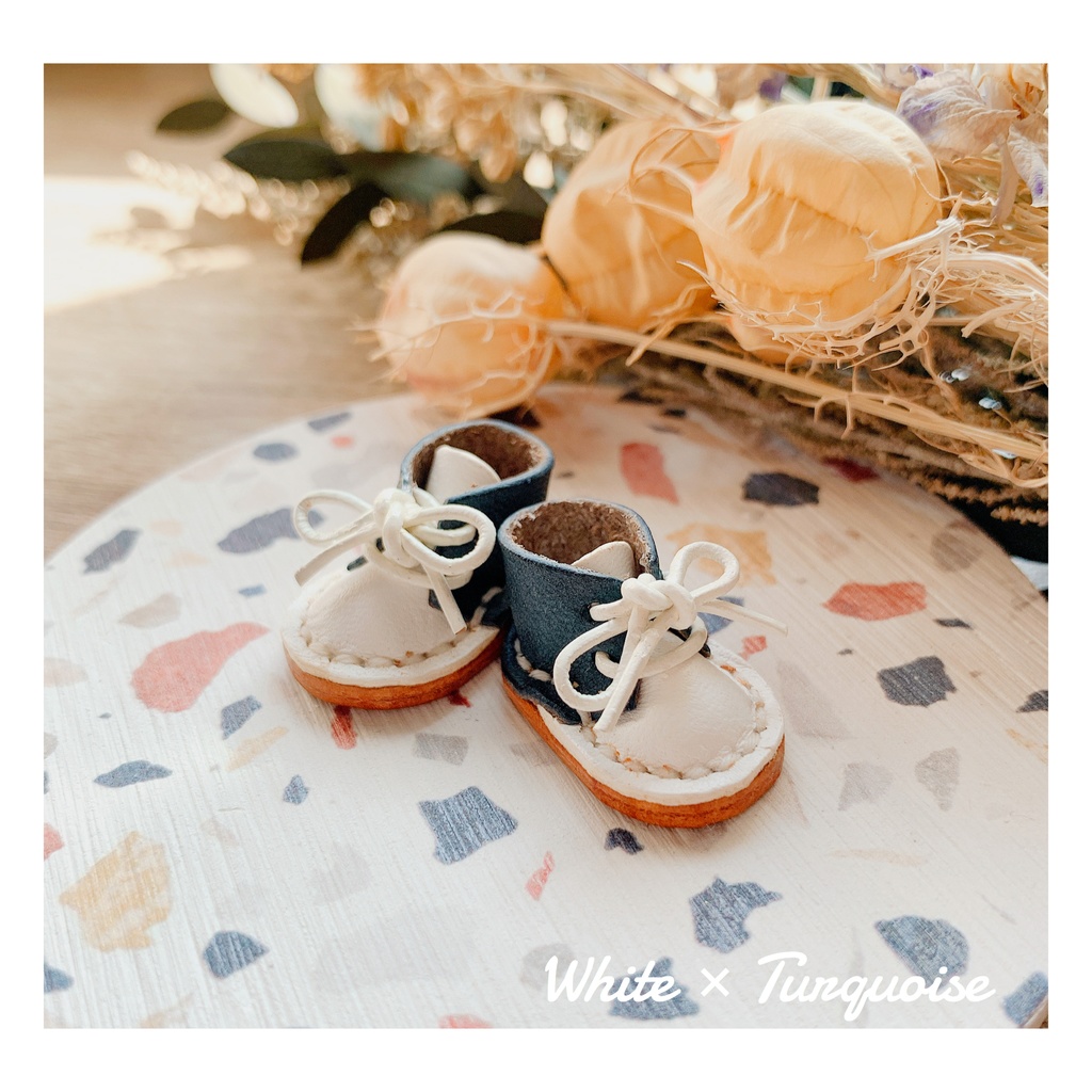 ツートンカラー靴