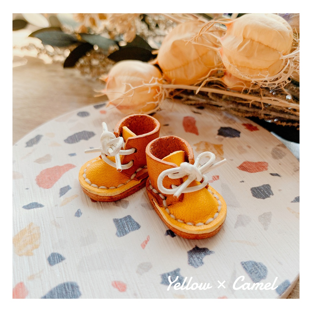 ツートンカラー靴