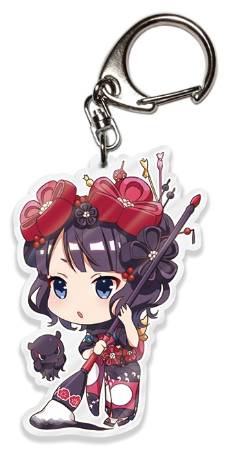 【同人グッズ】葛飾北斎 アクリルキーホルダー