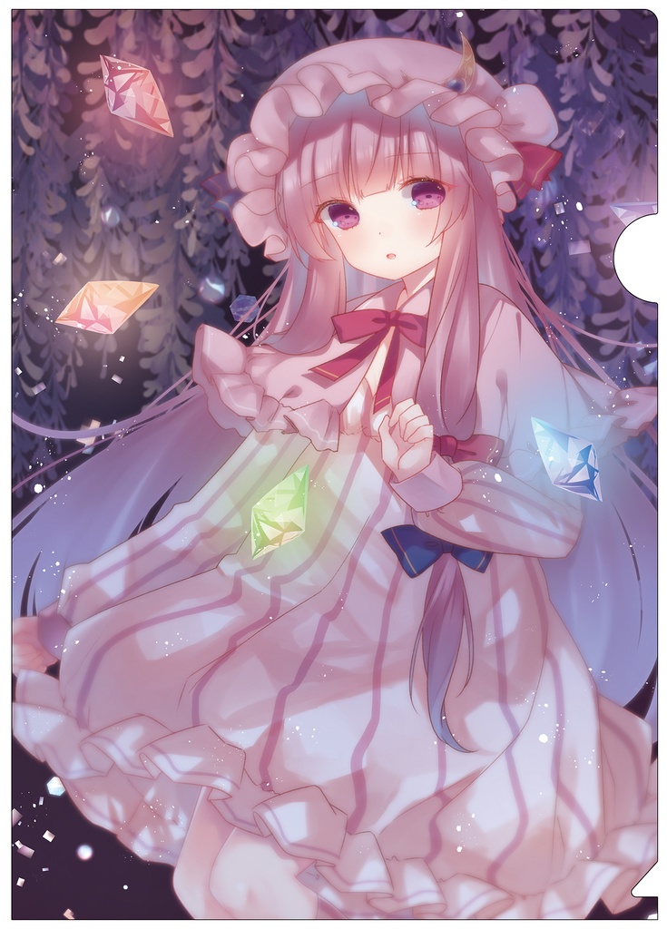 【同人グッズ】パチュリー(6) クリアファイル