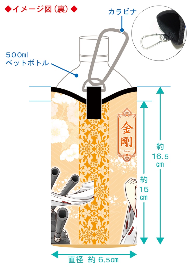 【同人グッズ】金剛 ペットボトルホルダー