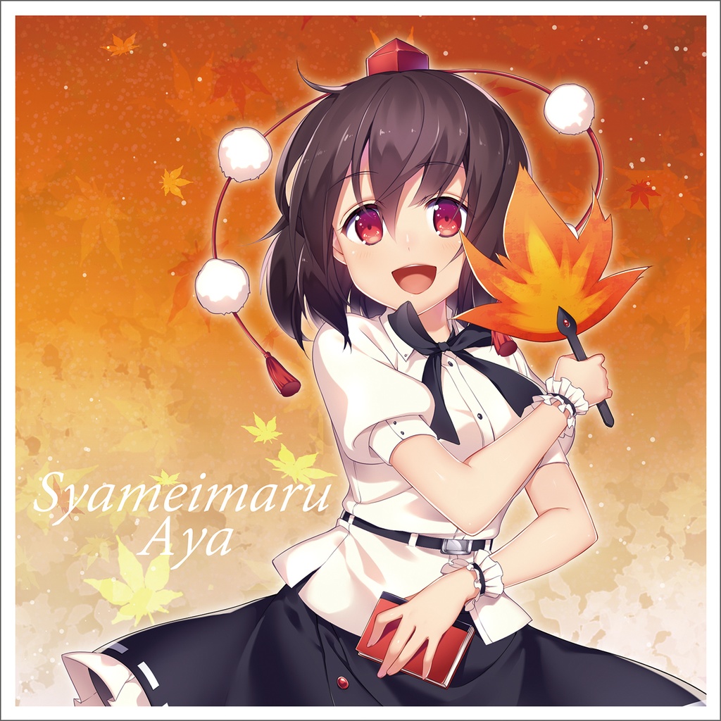 【同人グッズ】射命丸文(3) ハンドタオル