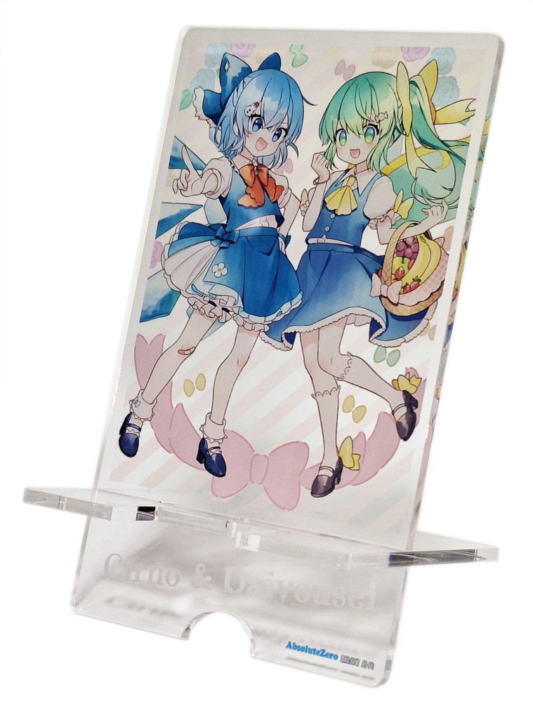 【同人グッズ】チルノ&大妖精(1) スマホスタンド
