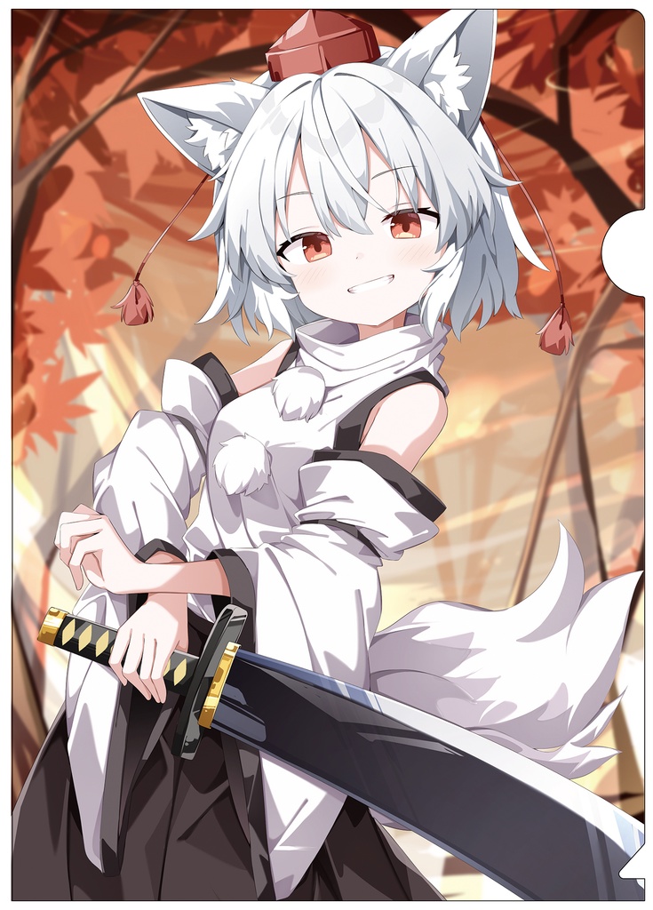 【同人グッズ】犬走椛(5)-2 クリアファイル