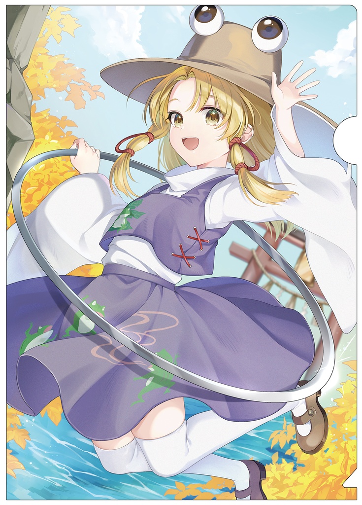 【同人グッズ】洩矢諏訪子(8) クリアファイル