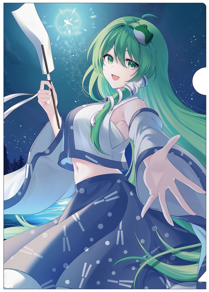 【同人グッズ】東風谷早苗(8) クリアファイル