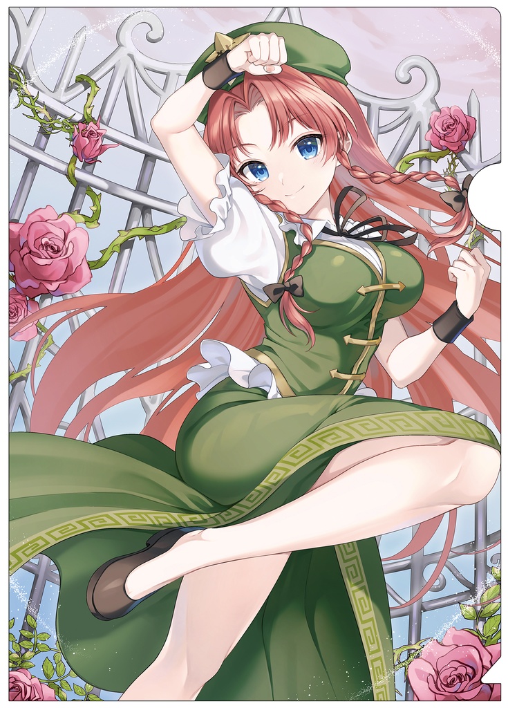 【同人グッズ】紅美鈴(8) クリアファイル