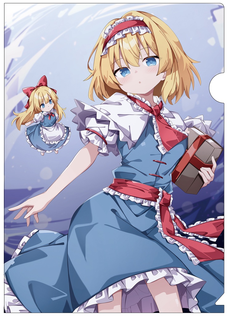 【同人グッズ】アリス(5)-2 クリアファイル