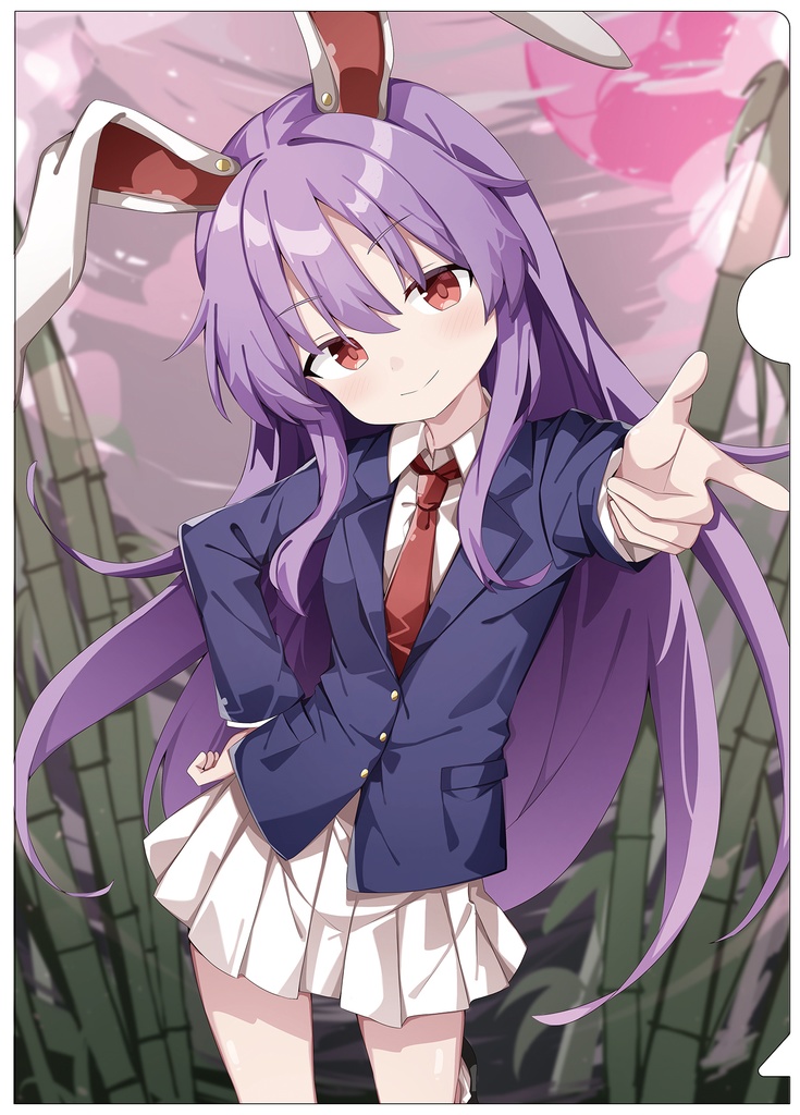 【同人グッズ】うどんげ(5)-2 クリアファイル