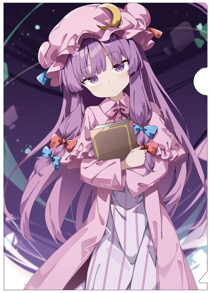 【同人グッズ】パチュリー(5)-2 クリアファイル