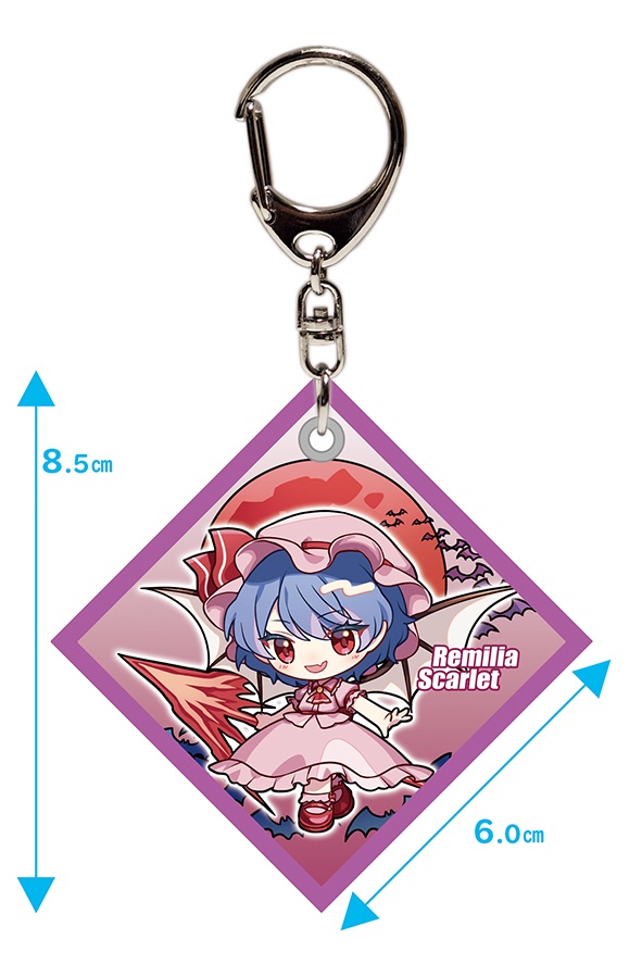 【同人グッズ】レミリア ワッペンキーホルダー