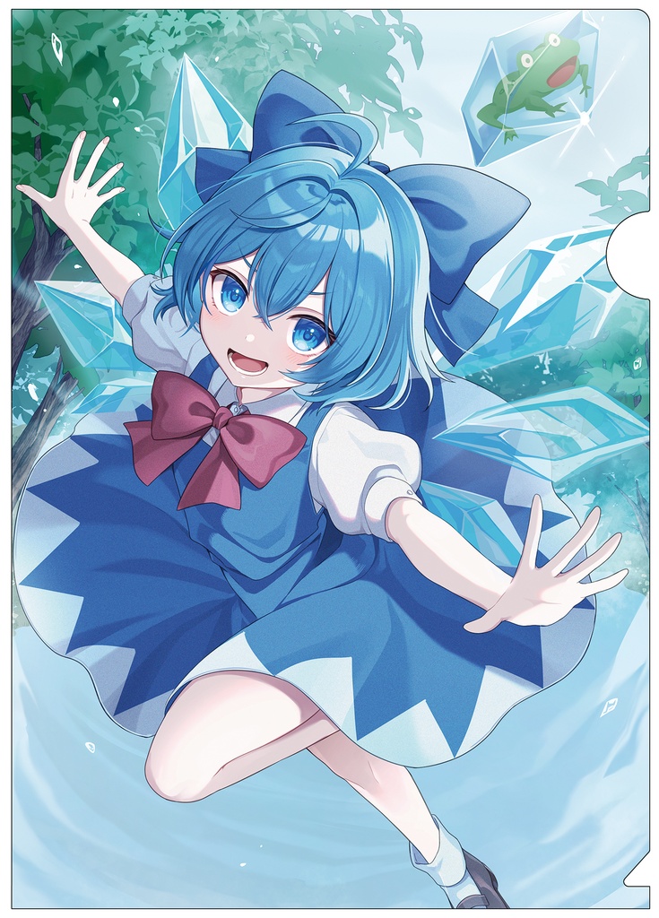 【同人グッズ】チルノ(8) クリアファイル