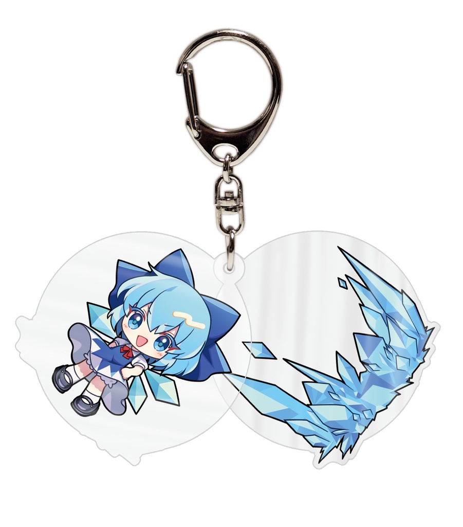 【同人グッズ】チルノ スライドキーホルダー