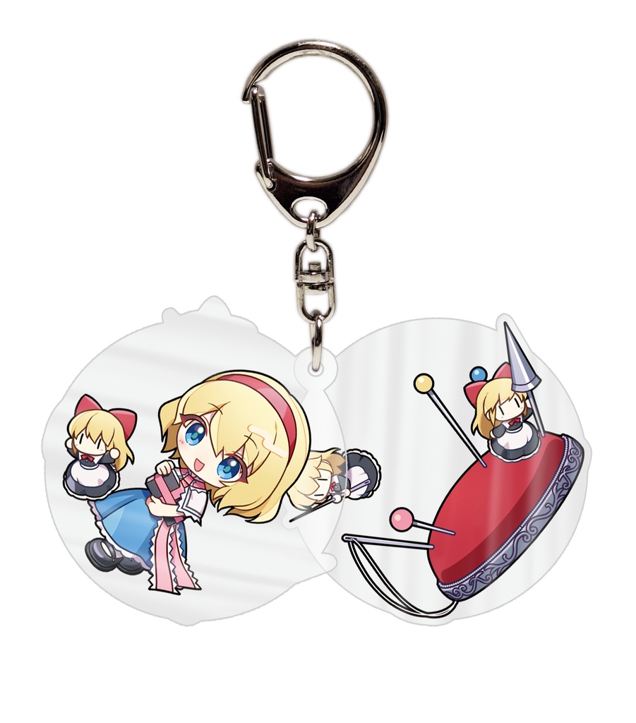【同人グッズ】アリス スライドキーホルダー
