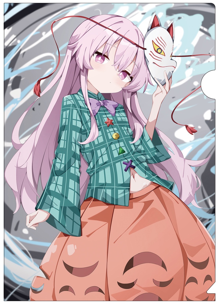 【同人グッズ】秦こころ(5)-2 クリアファイル