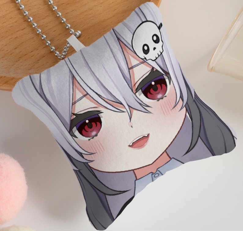 のいちゃんのふわふわほっぺクッションキーホルダー