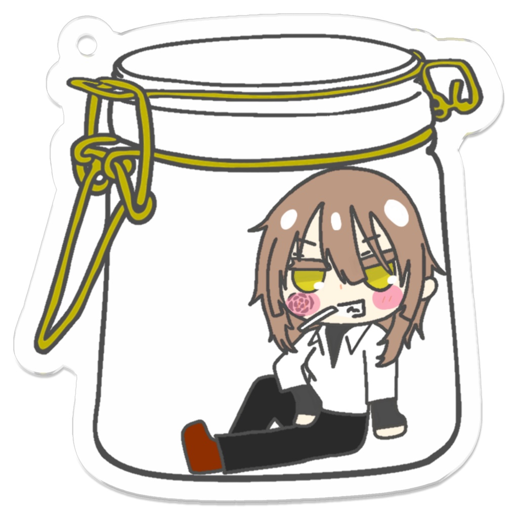 自探索者グッズ (女)  アクリルキーホルダー