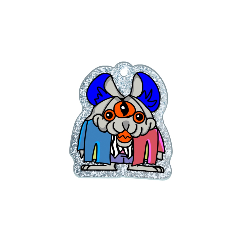鼠のキーホルダー