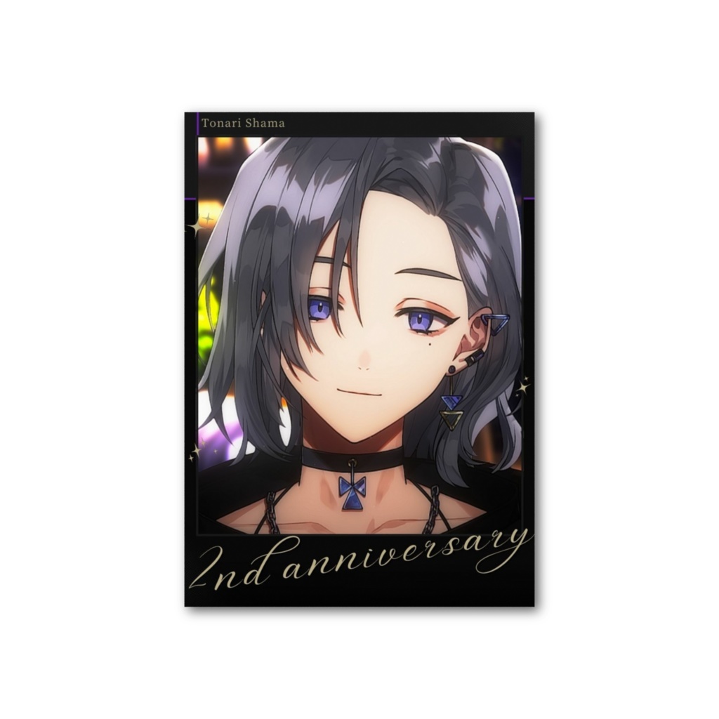 2周年記念フォト風カード