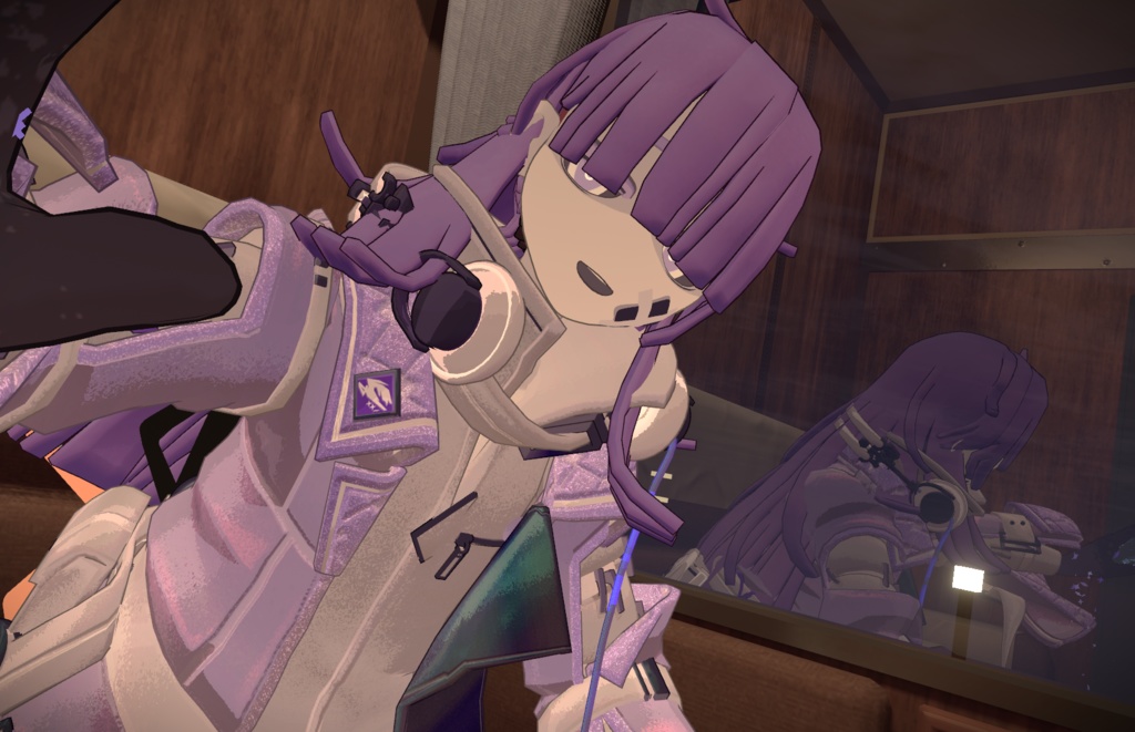 【7人対応】ぱっつんメカクレロング